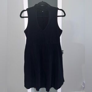 Express Black Sleeveless Mini Dress